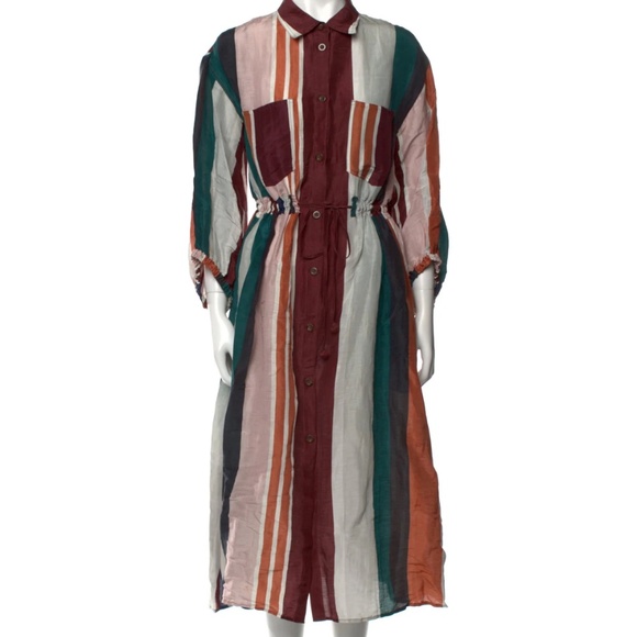 Apiece Apart Linen Dress - Picture 2 of 8